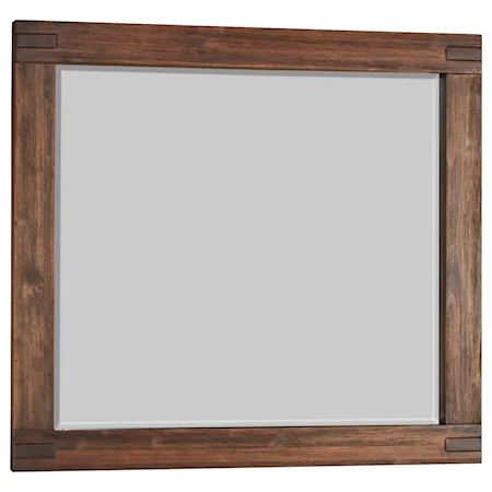 Mirror with Wood Frame